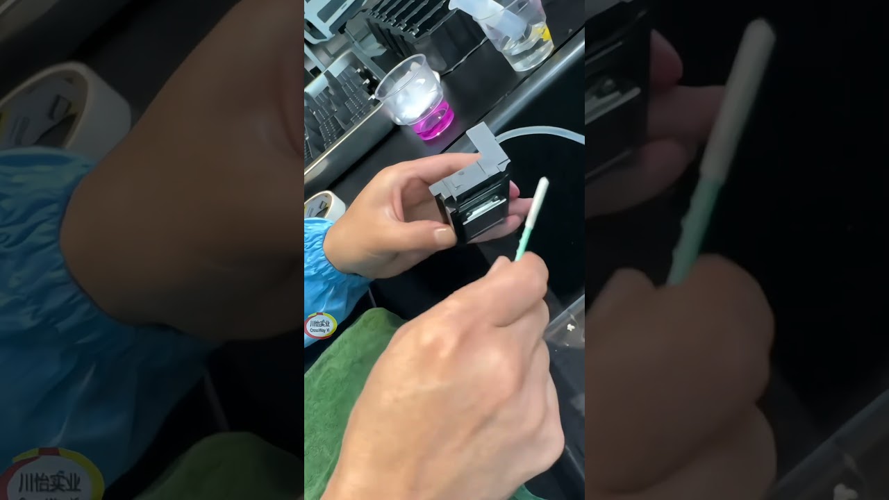 Cleaning Epson Print Head Nozzle