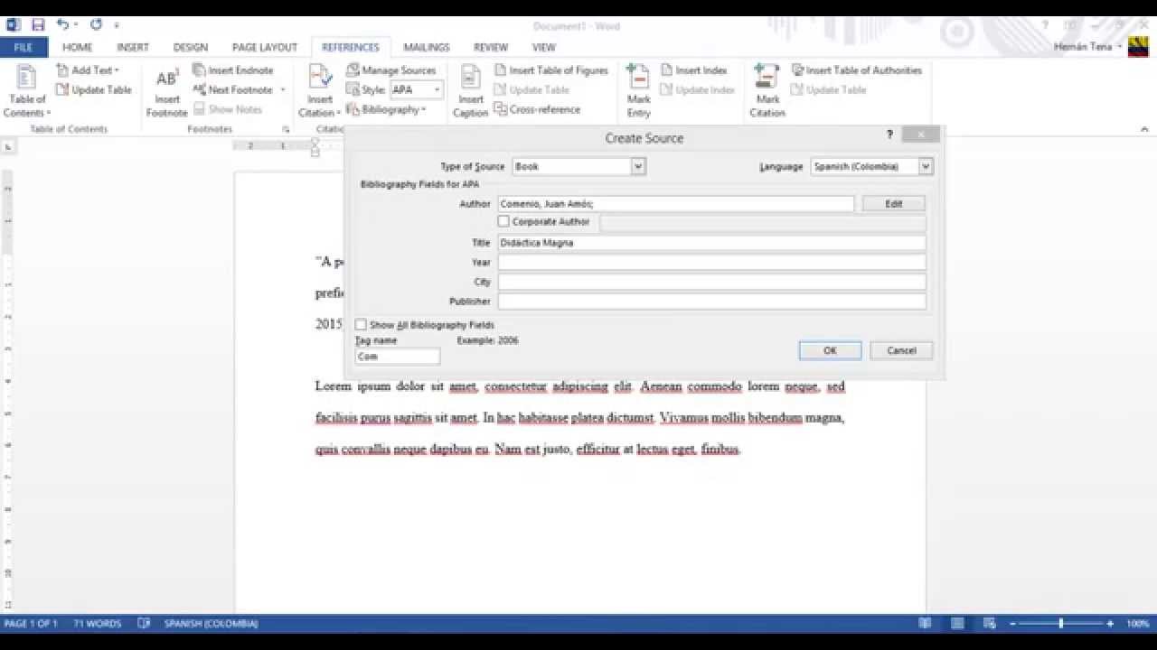 APA sexta edición (Bibliografía)