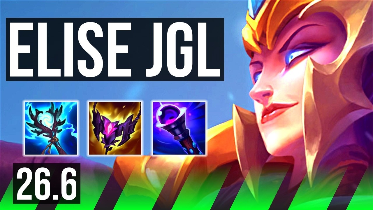 ELISE vs GRAVES (JGL) | EUW Challenger | 26.6