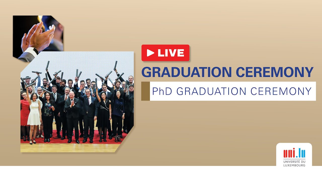 uni.lu 2021 PhD Graduation Ceremony