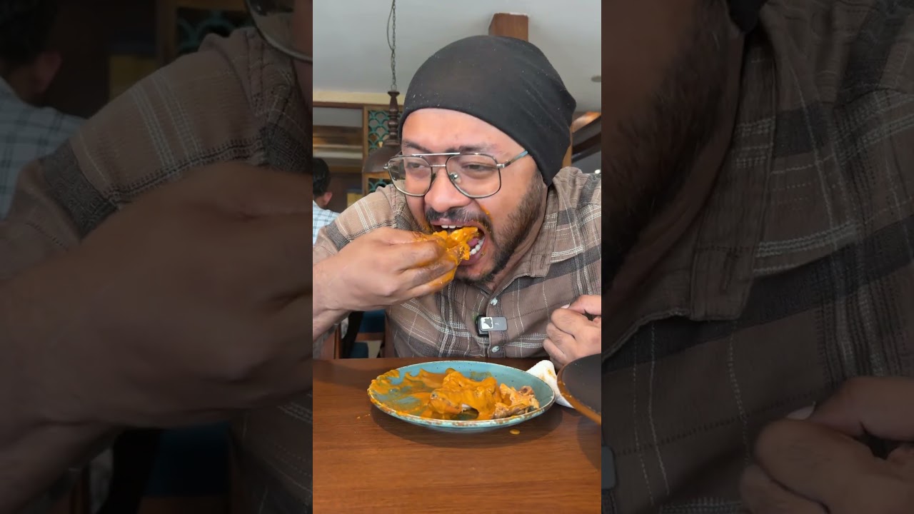 My Cameraman vs Butter Chicken Challenge!!!