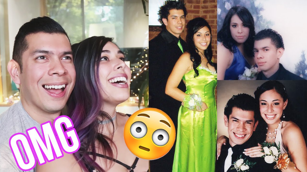 REACTING TO OLD HIGHSCHOOL PROM PHOTOS
