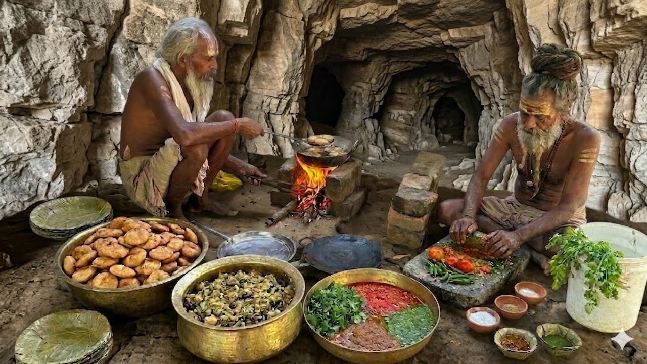 Chamtkar बीहड़ में सिद्ध बाबा की बाटी चोखा की सात्विक प्रसादी