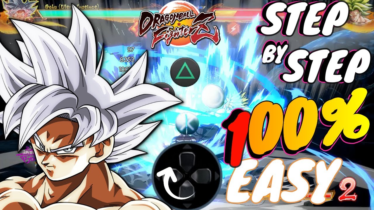 D🅱FZ ➤UI Goku Post Patch EASY TOD 4 Bars!! Universal combo solo Tutorial【 Dragon Ball FighterZ】