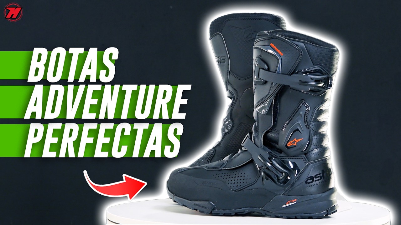 &iquest;Las MEJORES BOTAS de moto para ADVENTURE? Review Alpinestars XT-8 GTX