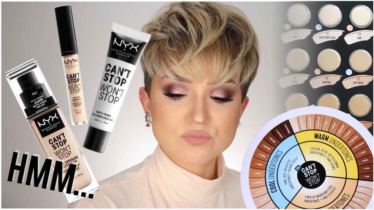 TAKIEGO EFEKTU SIĘ NIE SPODZIEWAŁAM 😱 | TEST SERII NYX CAN'T STOP WON'T STOP | kitulec