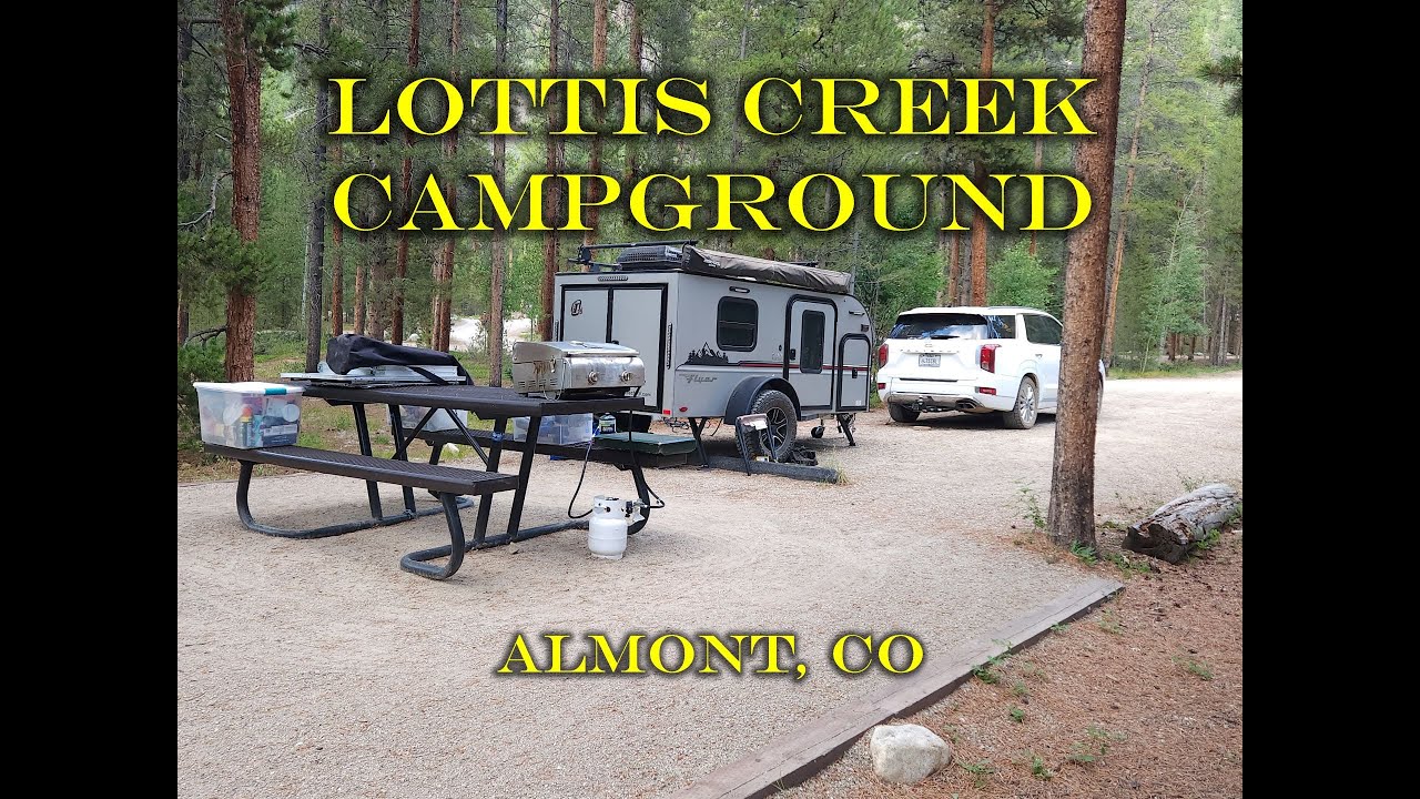 Lottis Creek Campground, CO - 4k Video of Campsites (incl Accessibility) and Scenic Drive