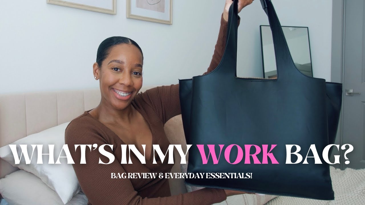 Whats in my Work Tote | Corporate Essentials