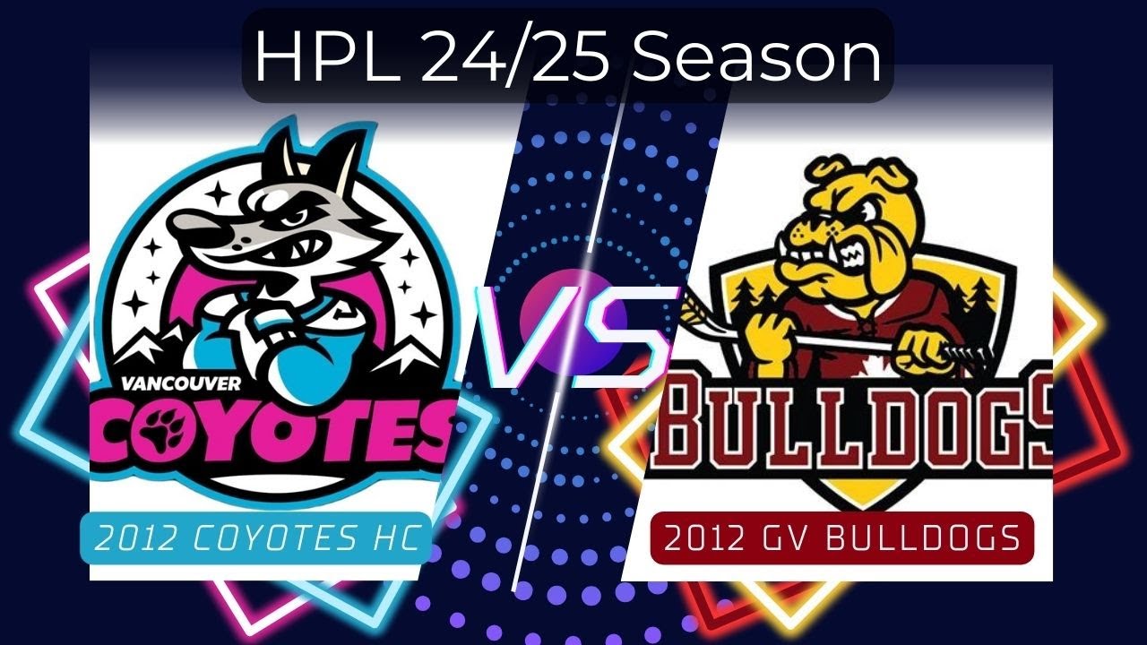 2024.11.05 HPL 2012 Coyotes HC vs GV Bulldogs