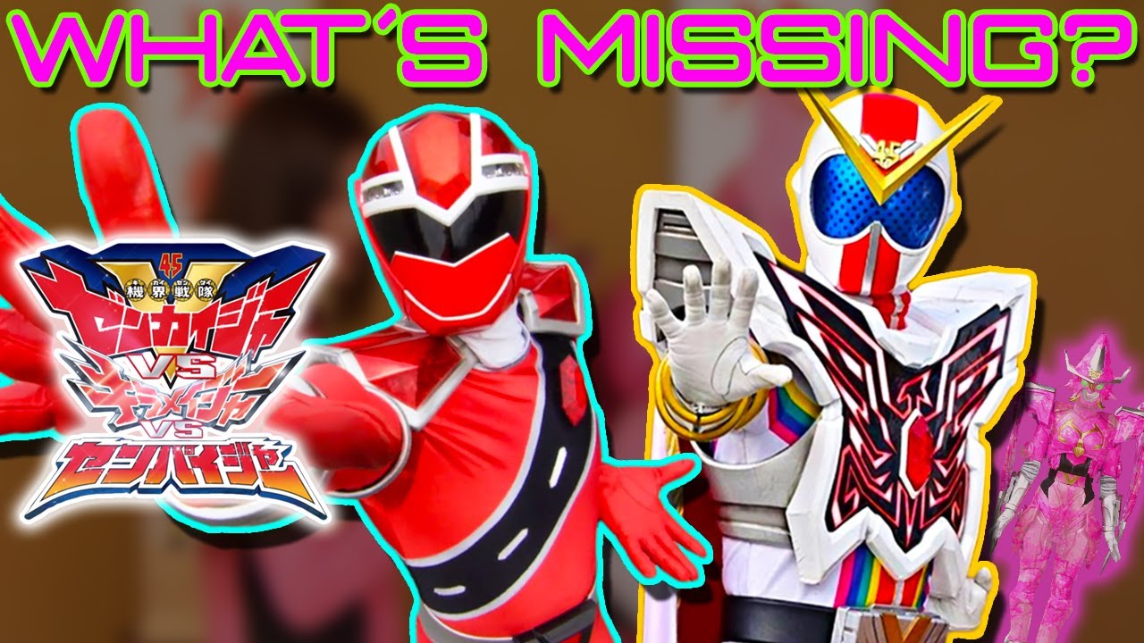 There is something MISSING from Kikai Sentai Zenkaiger VS Kiramager VS Senpaiger...