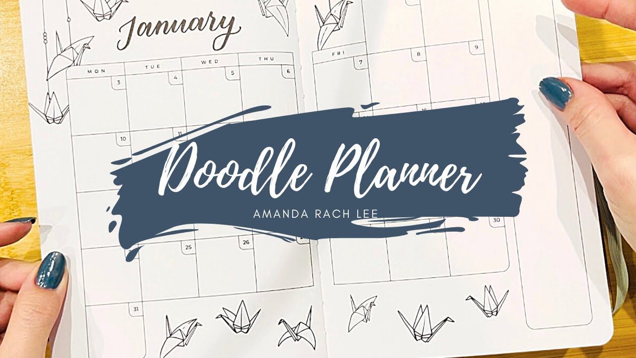 Amanda Rach Lee Doodle Planner #3 Flipthrough & Review