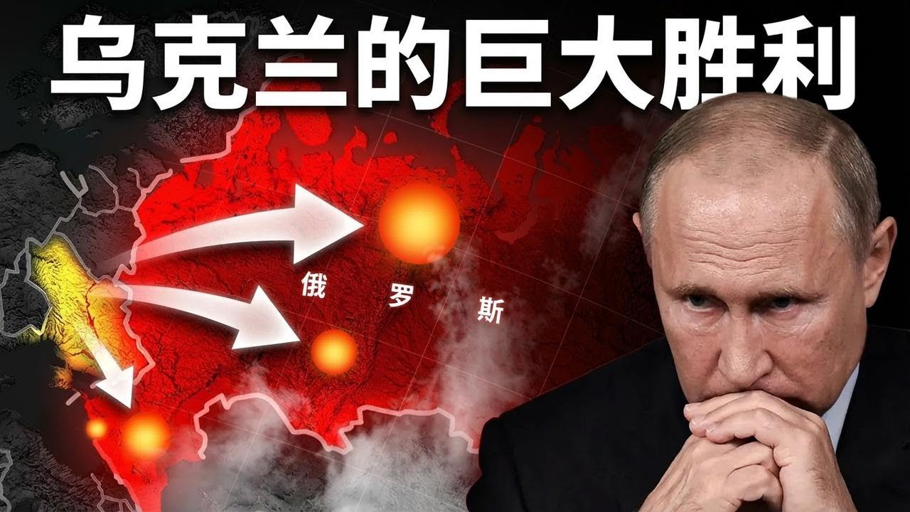 乌克兰刚刚点燃了俄罗斯战争的命脉，普京只能眼睁睁看着被毁