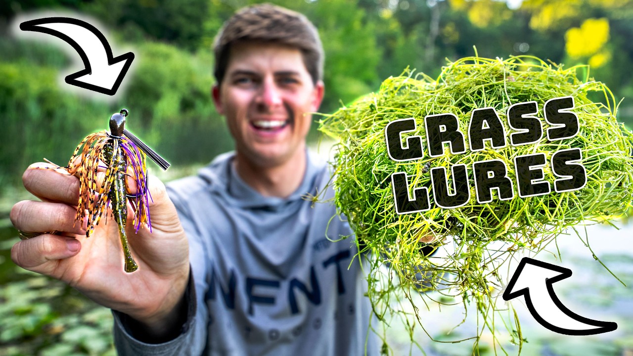 How To Fish GRASS For Bass! (Lures & Science)