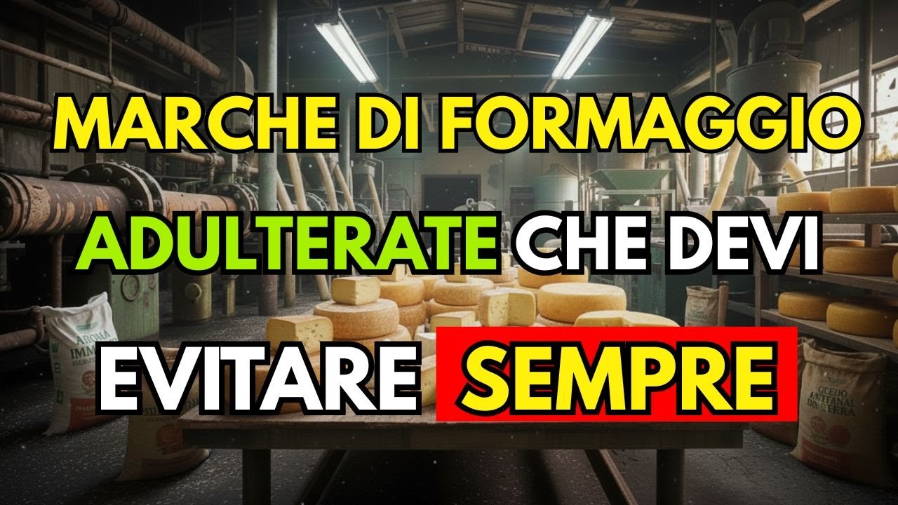10 MARCHE di FORMAGGIO GRATTUGIATO Che Contengono PLASTICA (Segatura e Cellulosa)