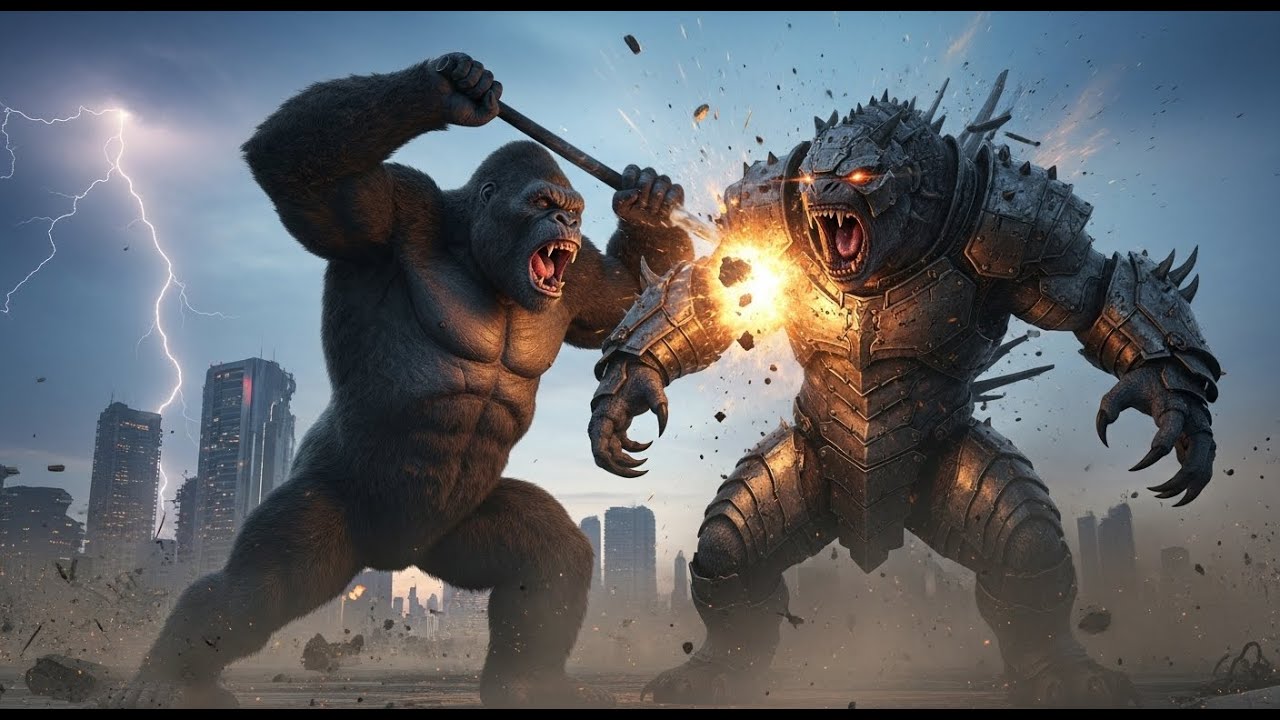 King Kong vs Monster – Full Battle With No End, Action-Packed to the Last Second! Unmissable!