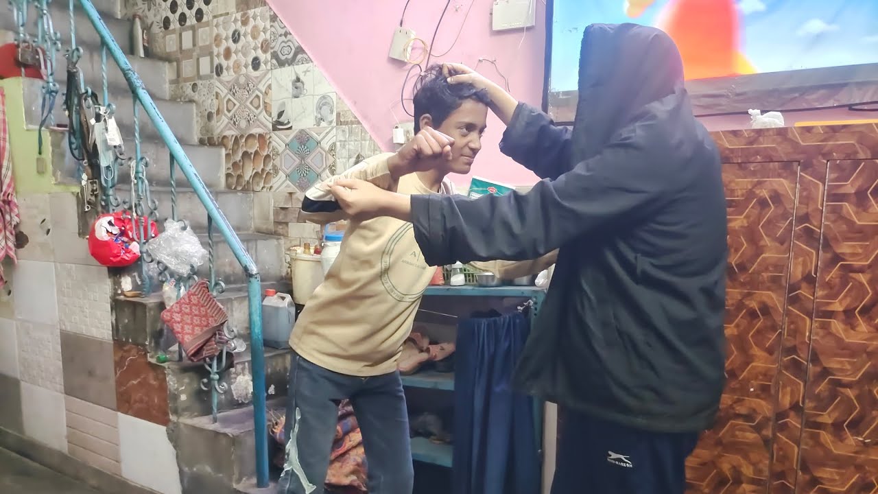 Jab bhai Boxing Champion Ban Jaye 😂