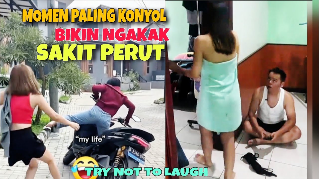 MOMEN PALING KONYOL BIKIN NGAKAK SAKIT PERUT‼️KUMPULAN VIDEO LUCU PARAH 2025