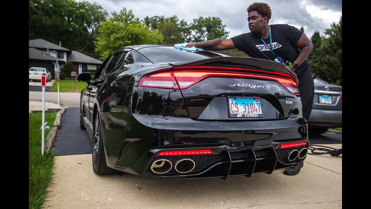 PAPA GETS A PROTOTYPE DIFFUSER FROM TUSCANI CUSTOMS! *2022 KIA STINGER