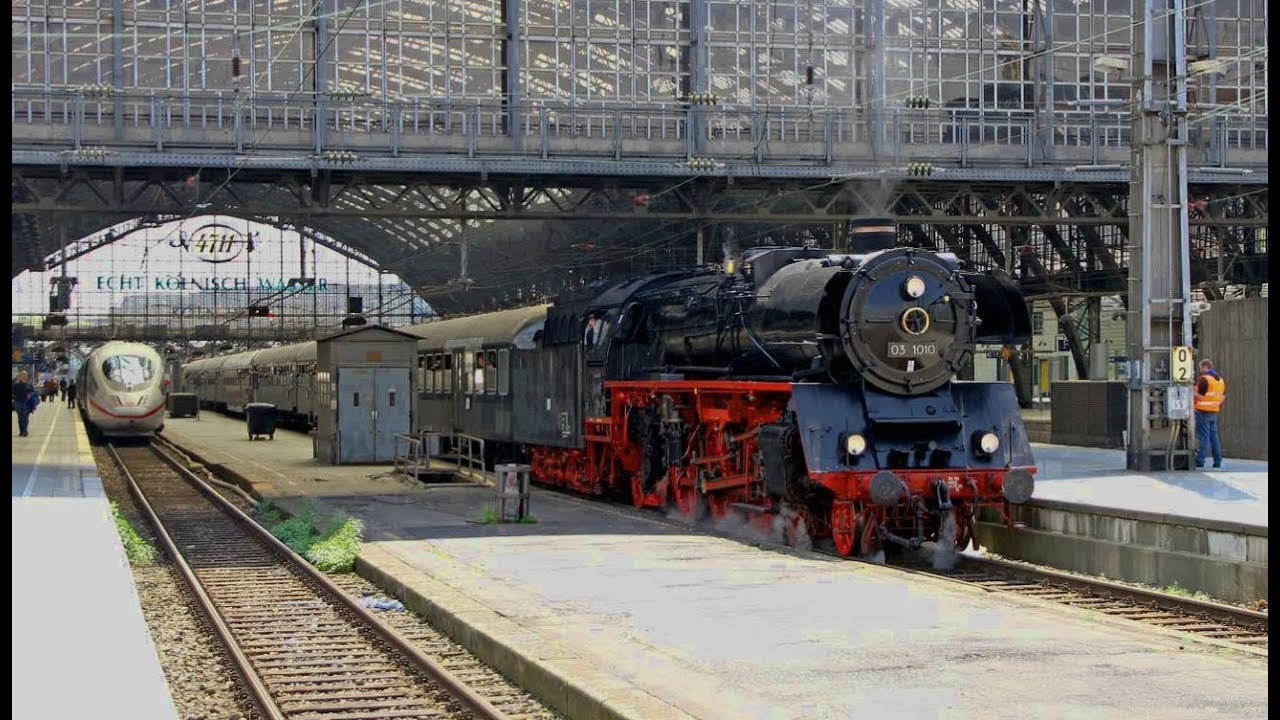 03 1010 kachelt durch Köln Hbf - 18.05.19 (HD)