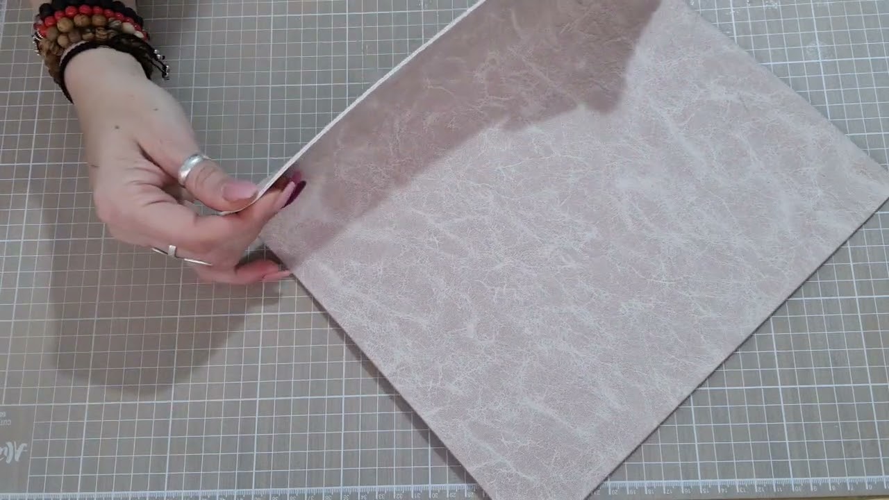 Tutorial, Vacía Bolsillos De PoliPiel   Con Mantel Individual ⌚💍🎮📱🔑