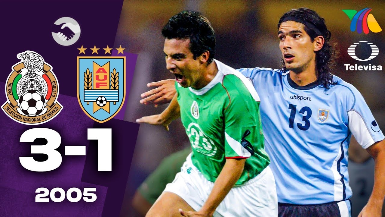 PATADAS y GOLAZOS en el JALISCO 😡 México 3-1 Uruguay - Amistoso 25/10/2005