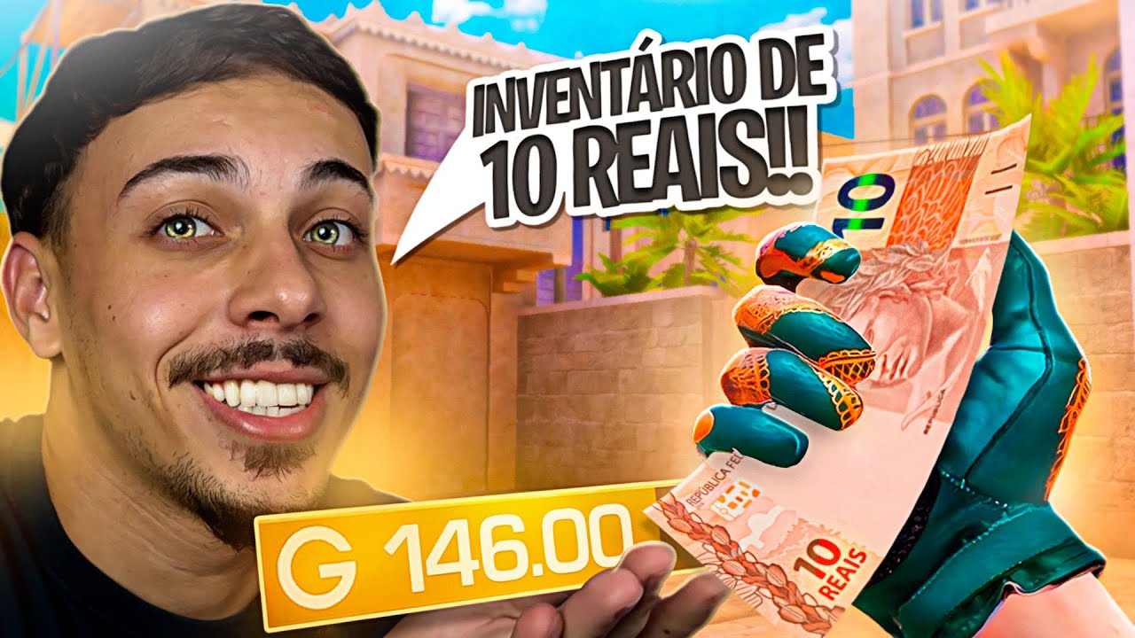 INVENTÁRIO COMPLETO COM 10 REAIS NO STANDOFF 2! (146 GOLDS)