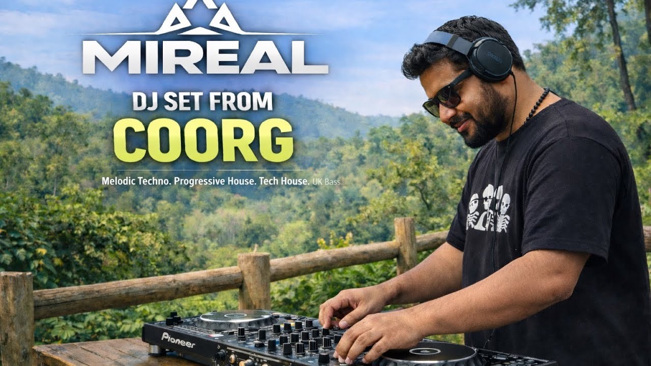 Live in the Coorg Forest | Peak-Time Melodic Techno That Hits Different | MIREAL