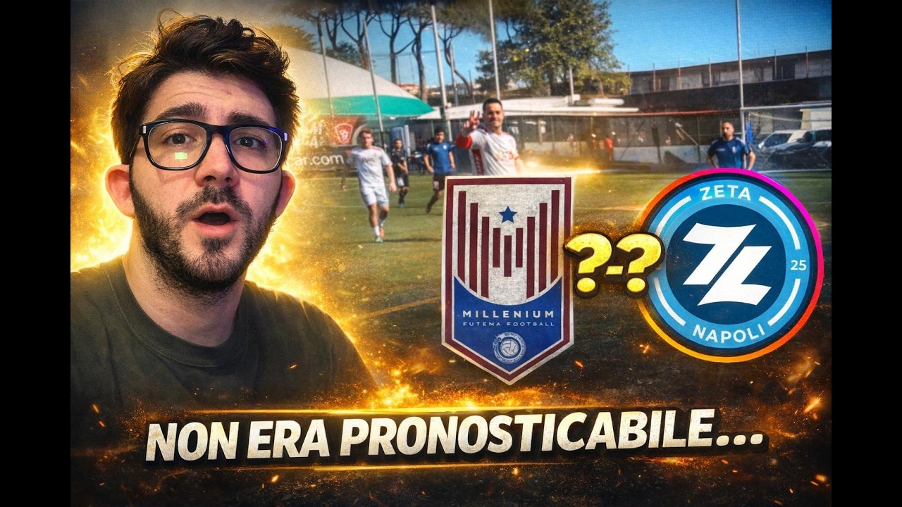 ZETAREACTION - NON ERA PRONOSTICABILE ?! - Zeta Napoli VS Millenium - Terza categoria Campana
