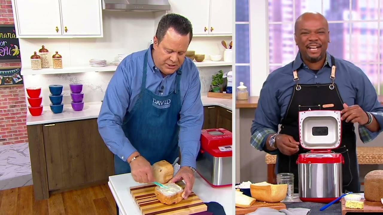 Cook's Essentials 1.5-lb Stainless Steel Breadmaker on QVC