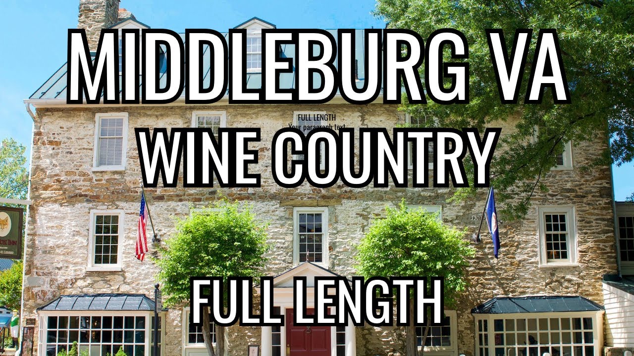 Middleburg VA. Family tips. Lush wine country. horses. Colonial history. Full video