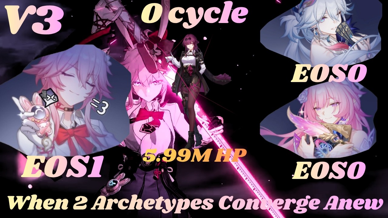 [HSR 4.2v3] Witness The TRUE Power of TRUE DMG! Evanescia x Cyrene/Yao Guang 4cost 0 cycle Kafka MoC
