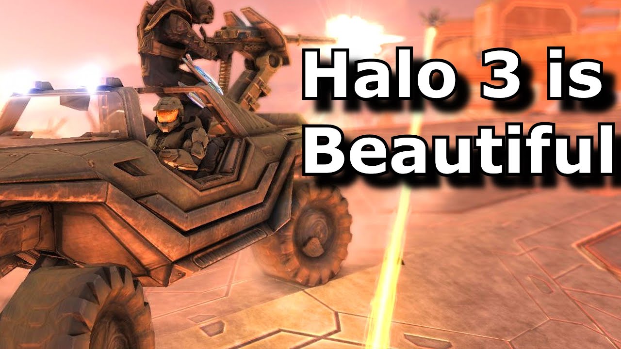 Halo 3's Warthog Run is beautiful.