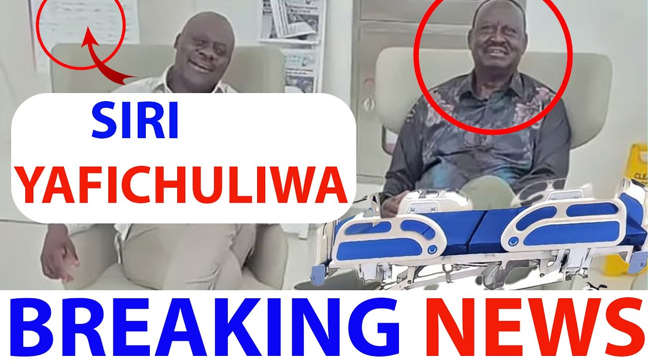 Breaking News: Hatimaye Siri Yafichuliwa Kuhusu Afya Ya Raila Odinga Anahitaji Maombi