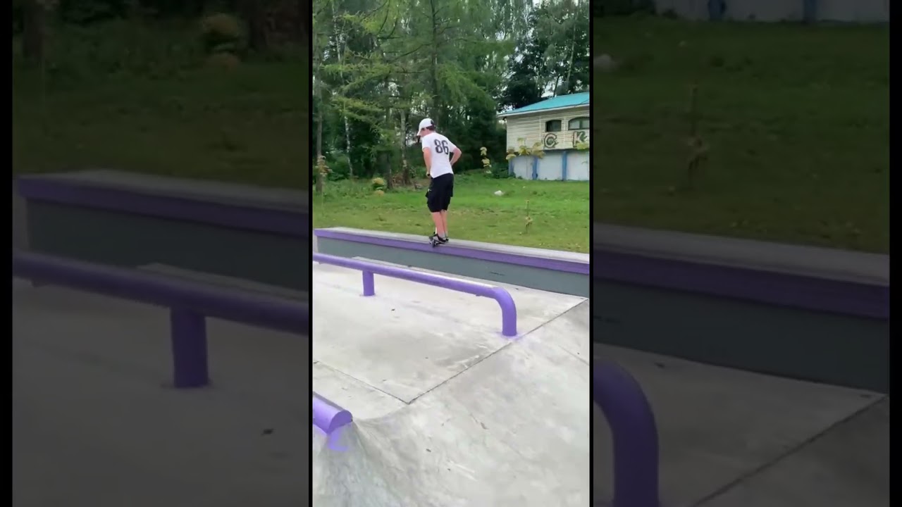 Оцените линию #самокат #трюки #вип #трюки #skate #бар #scootering