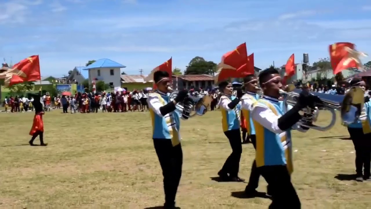 Lagu syantik - Siti Badriah Marching band SMA ST. PETRUS 2019 #mbsp #st.petrus #mb #marchingband