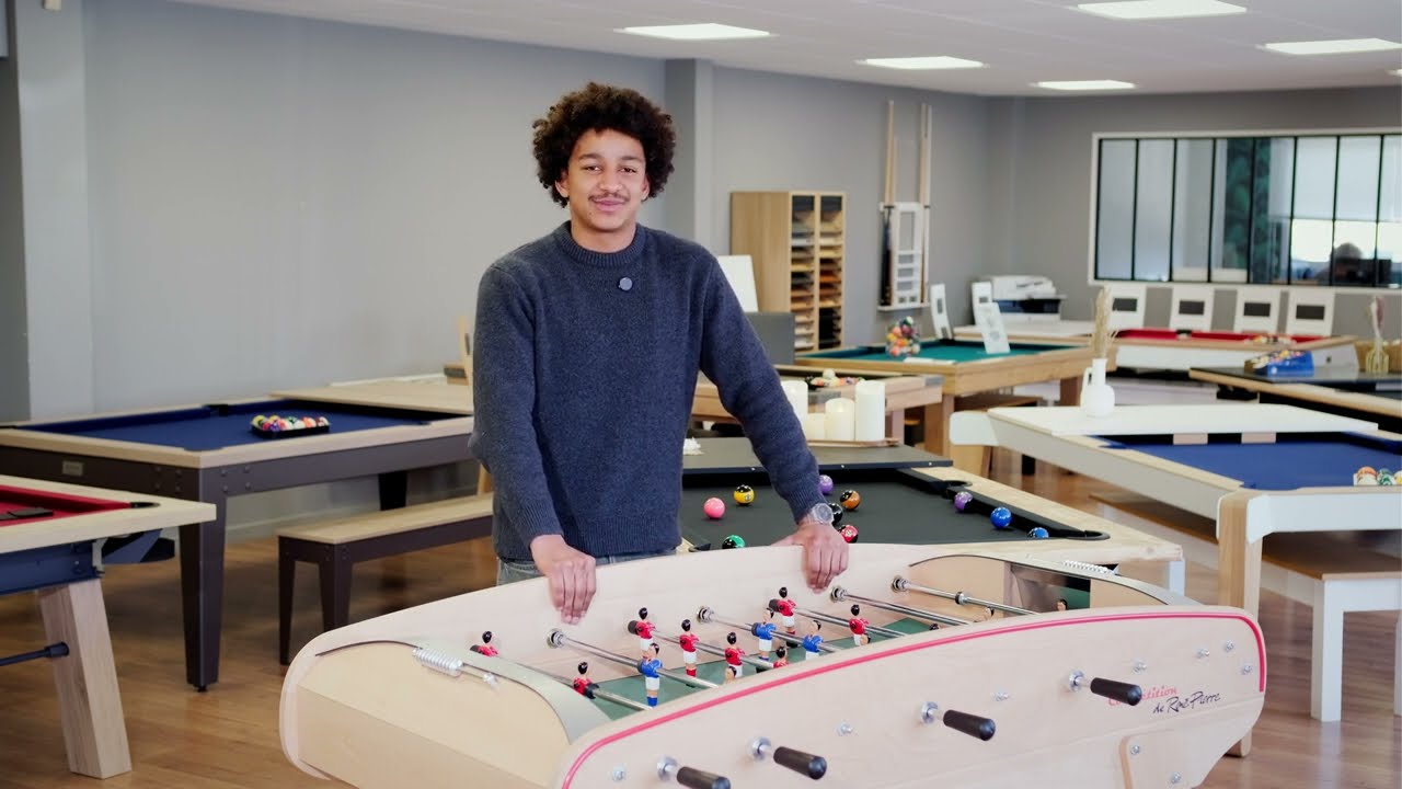 Présentation du baby-foot Compétition - René Pierre