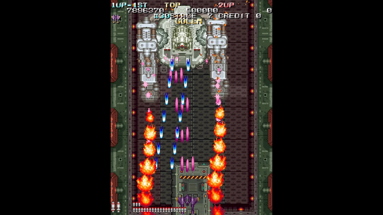 Battle Bakraid (バトルバクレイド) - Advanced Course - Lightning Wolf - 1cc