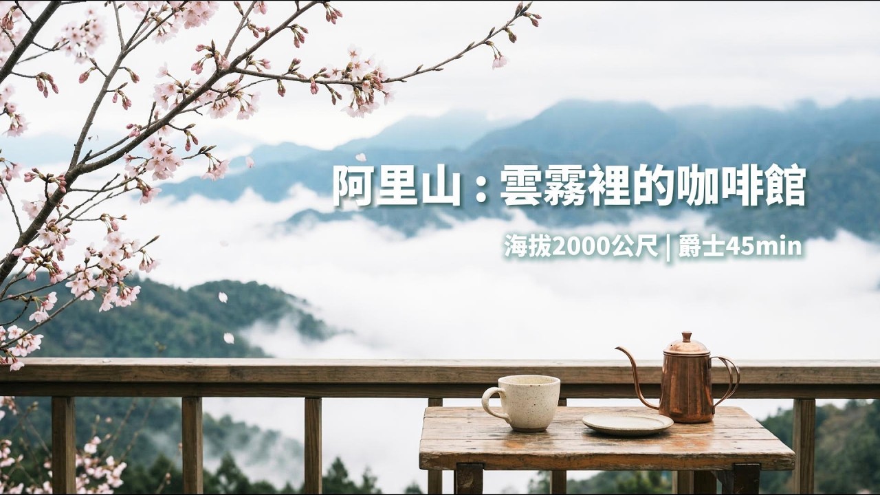 【爵士45min】阿里山 : 雲霧裡的咖啡館