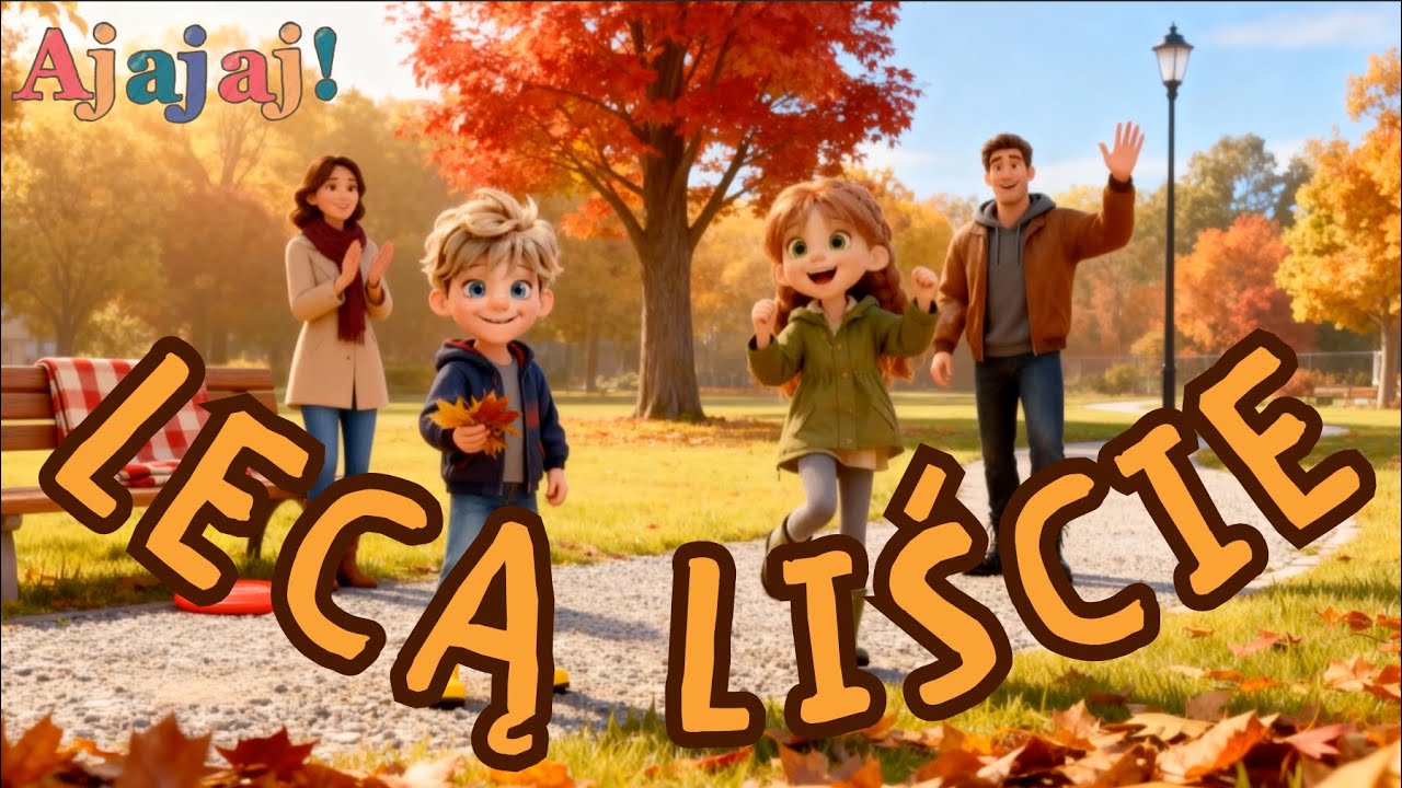 Ajajaj! - Lecą liście 🍂 jesienna piosenka dla dzieci o spadających liściach