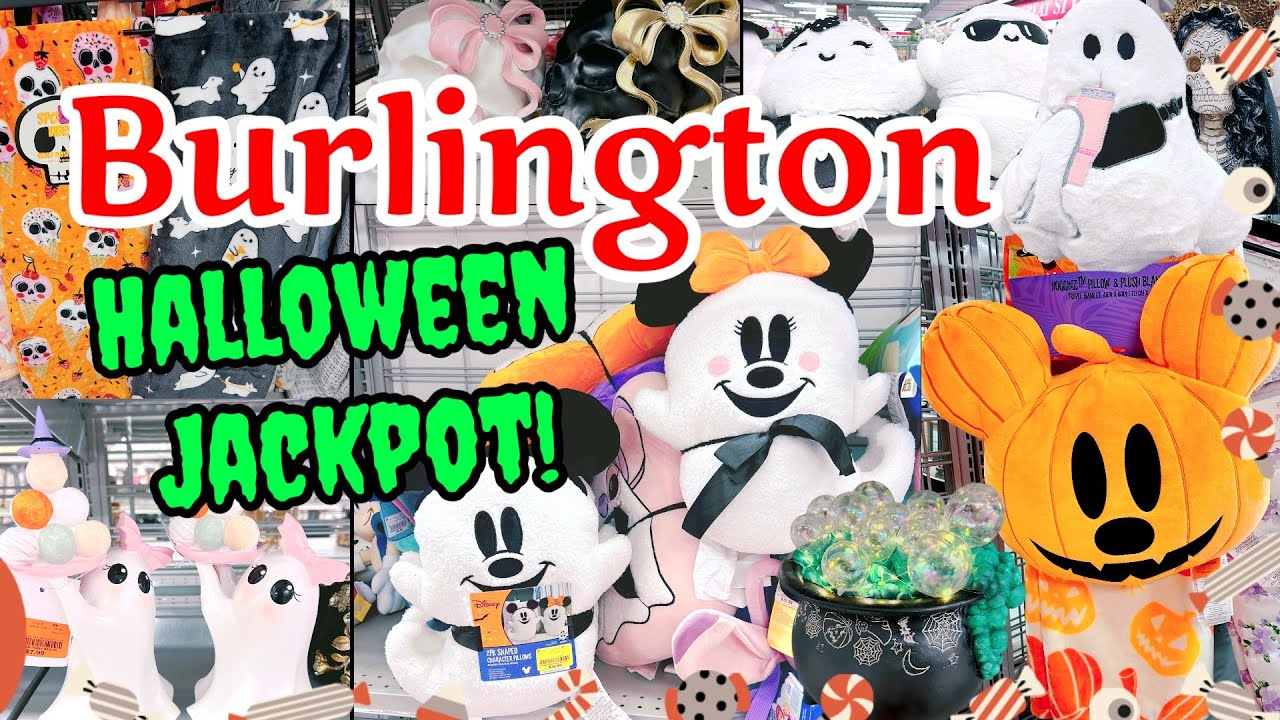HUGE HALLOWEEN JACKPOT SHOP WITH ME @ BURLINGTON! 🎃 SUPER VIRAL FINDS!