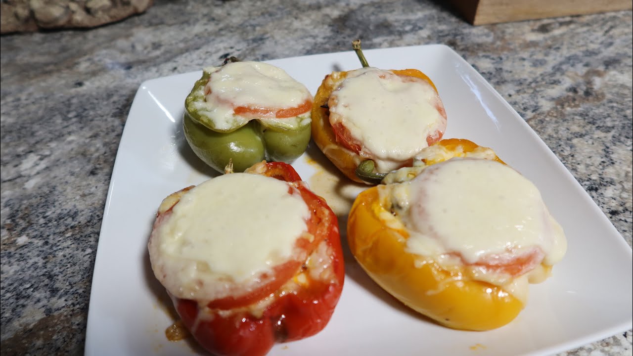 PIMIENTOS RELLENOS DE CAMARONES