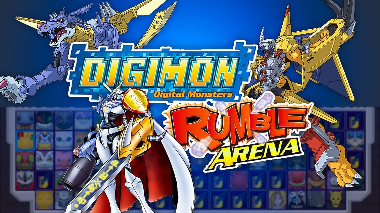Nuevo gameplay de Digimon Rumble Arena en 4K con +209 DIGIMONS