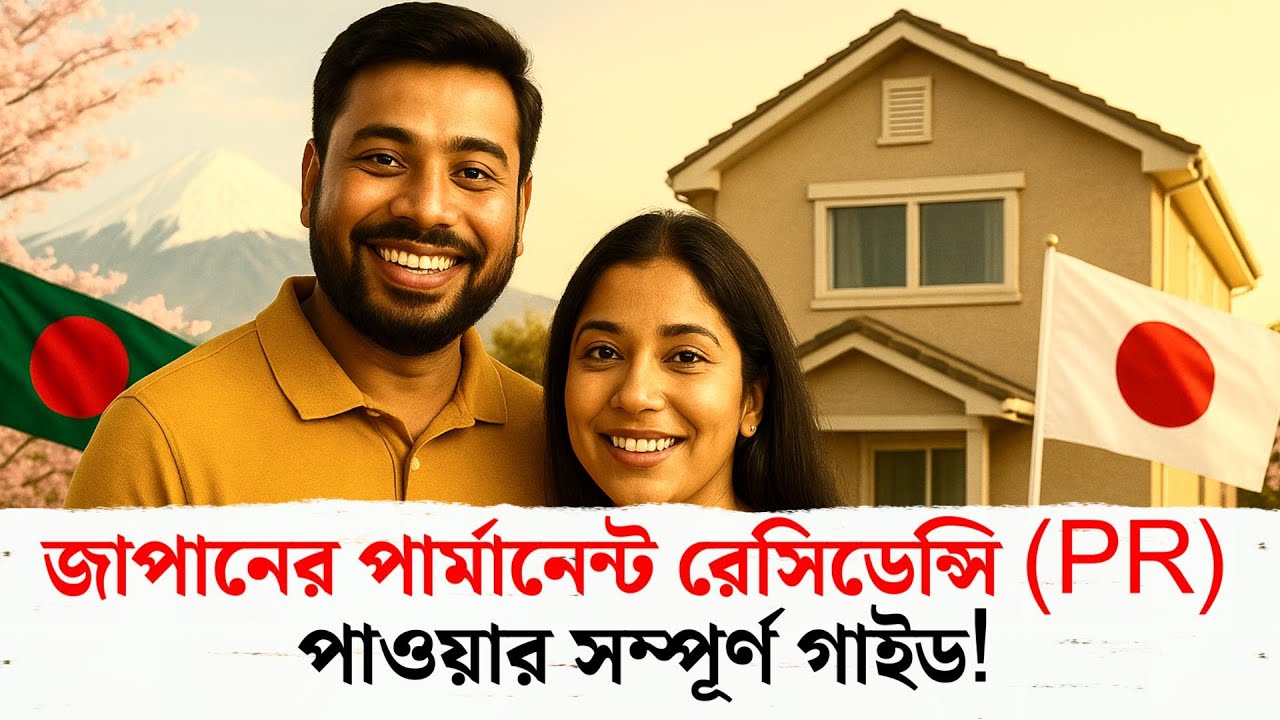 জাপানের পার্মানেন্ট রেসিডেন্সি (PR) পাওয়ার সম্পূর্ণ গাইড | Japan Permanent Residency: Complete Guide