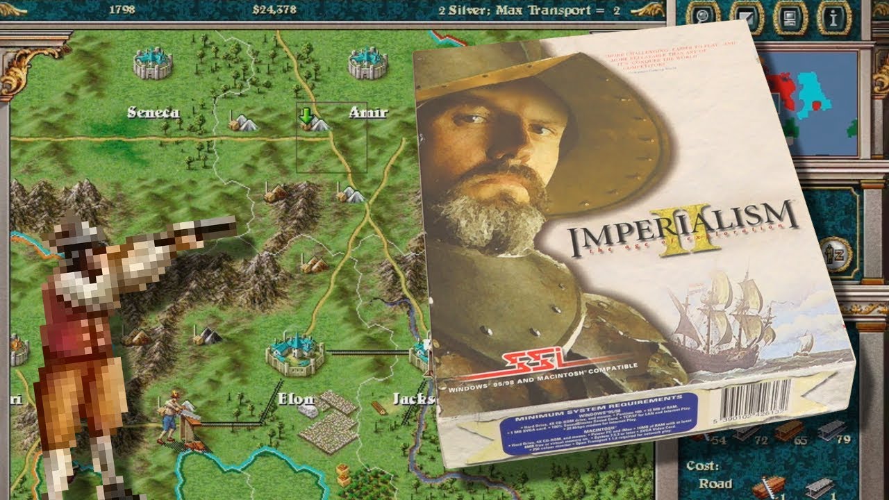 Imperialism II – Re-Write the Age of Exploration in this Retro 4X game for Mac and PC