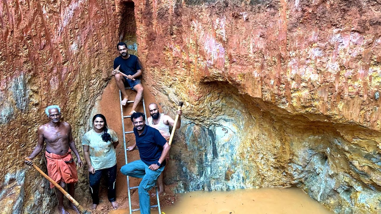 കുഞ്ഞമ്പു ചേട്ടന്റെ ഓർമ്മക്കായ് വീട്ടുകാർ വീട്ടുമുറ്റത്ത് തുരങ്കം കുഴിച്ചപ്പോൾ കണ്ട ഉറവ | Kozhikode