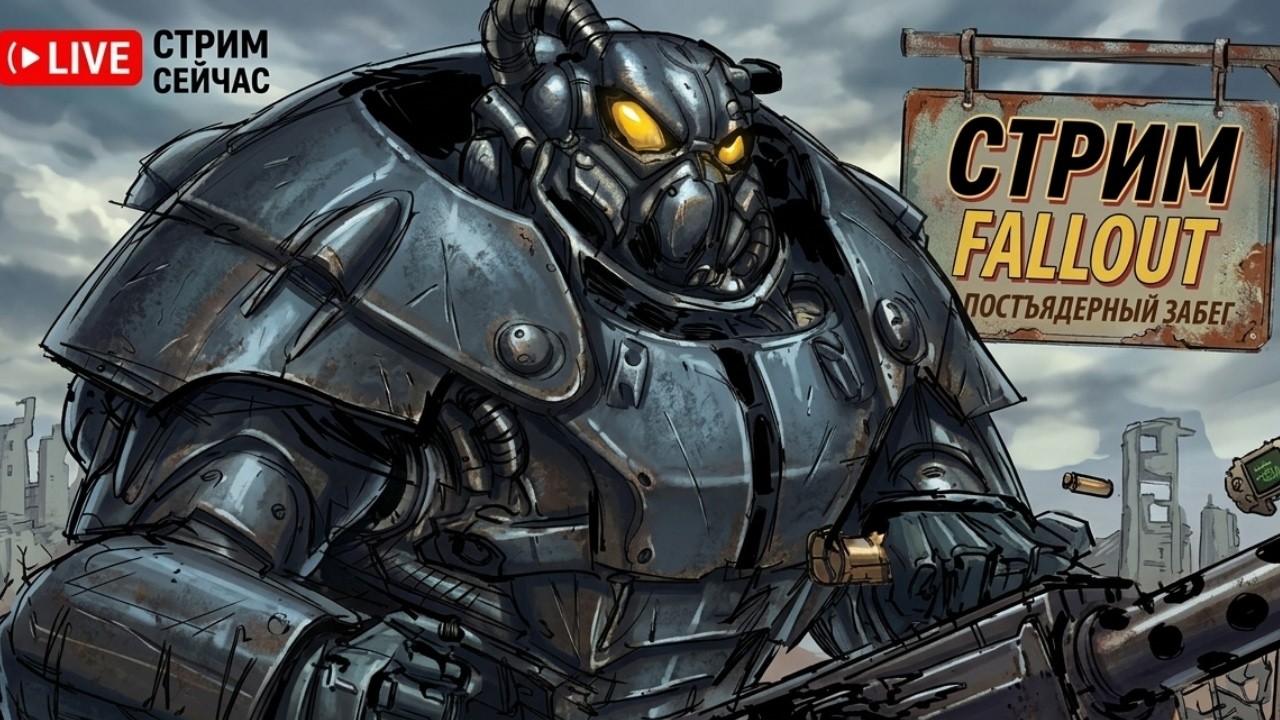 Fallout New Vegas стрим c DLSS 5