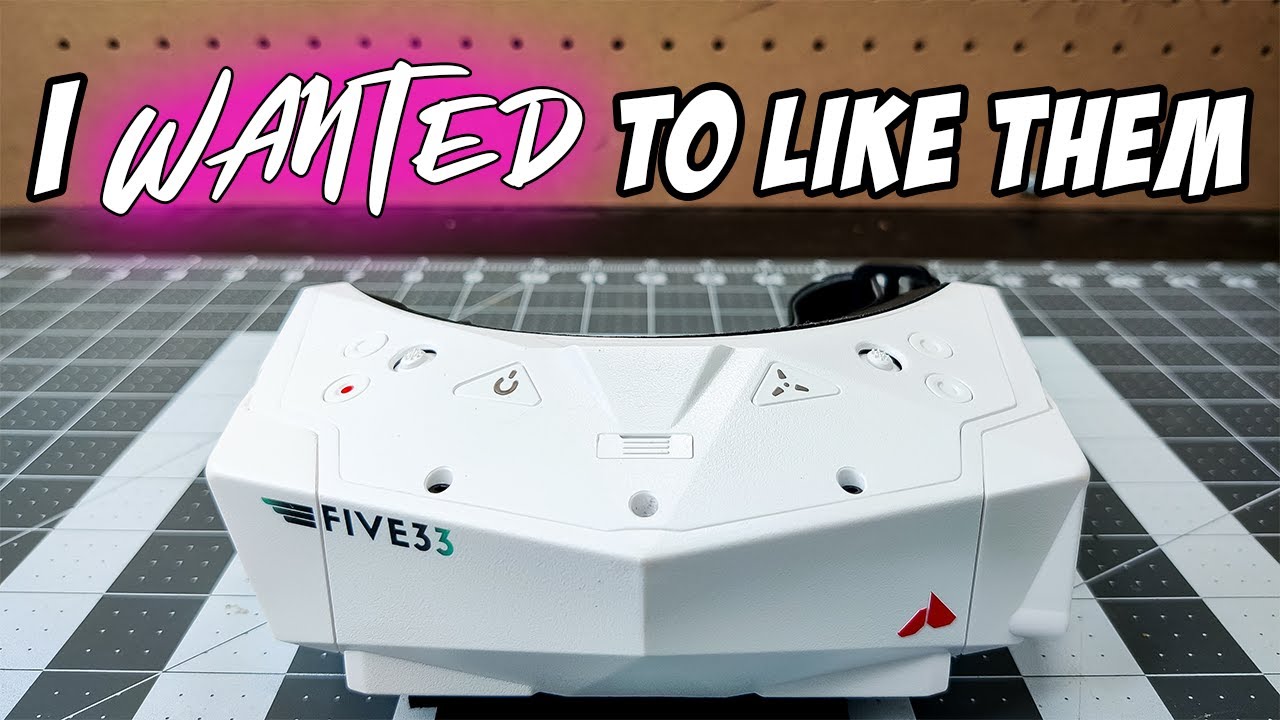 These FPV drone goggles ALMOST had me // Orqa FPV.One Race by Five33 // BaconNinjaFPV
