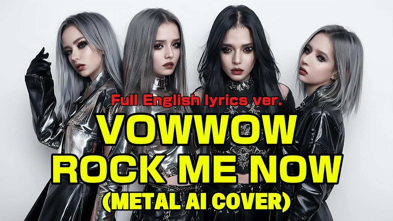 【Full English lyrics ver.】Rock Me Now / Vow Wow (Female Vocal AI Cover)
