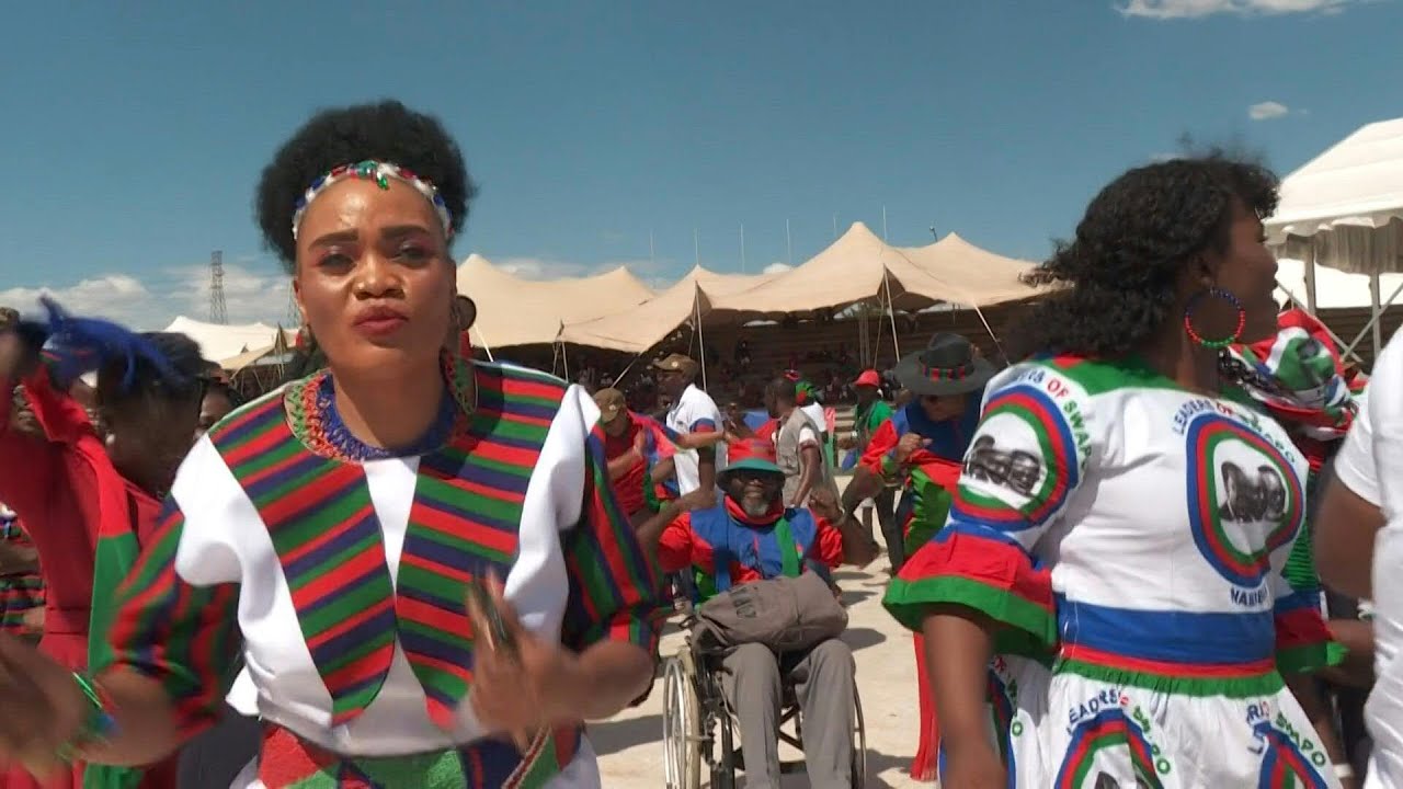 Namibia's Swapo party holds final election rally | AFP