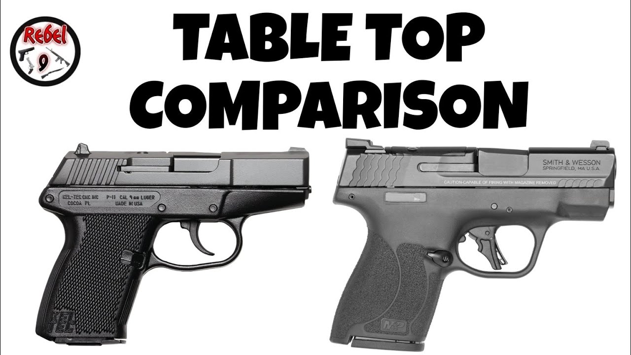 KELTEC P11 VS SMITH & WESSON M&P 9 SHIELD PLUS COMPARISON